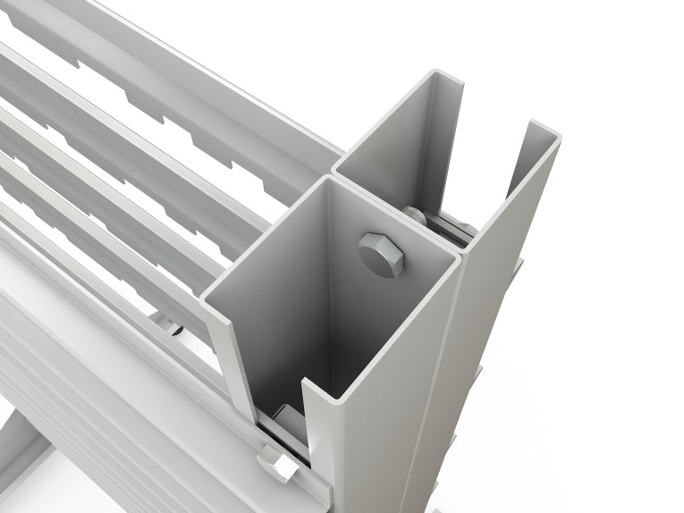 Стеллаж для пластиковых лотков SORTEX односторонний 1800x1000x450.05 купить в Стеллаж для пластиковых лотков SORTEX односторонний 1800x1000x450.05 купить в