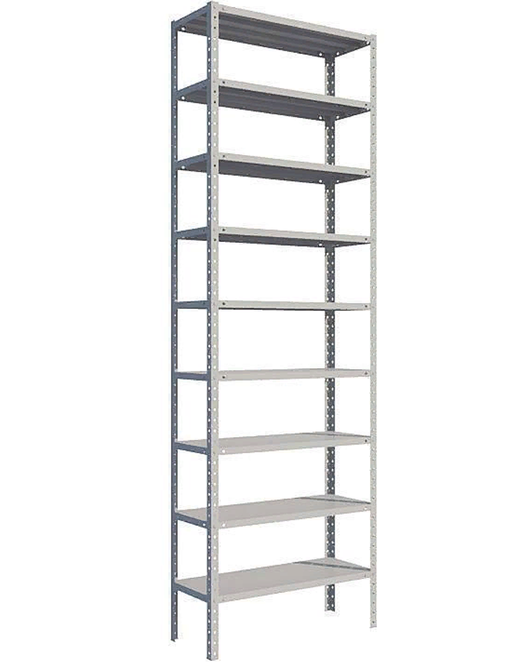 Стеллаж MS Strong 2550х1000х600 9 полок купить в 