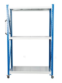 Стеллаж мобильный БиКом СТ-4 200x210x90 3 полки Стеллаж мобильный БиКом СТ-4 200x210x90 3 полки