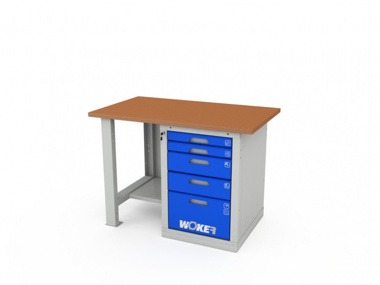 Верстак однотумбовый WOKER PRO 1005.1200 купить в Верстак однотумбовый WOKER PRO 1005.1200 купить в