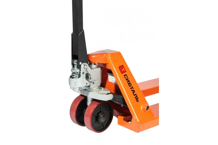 Гидравлическая тележка (рокла) ACR, 2,5 т, Вилы: 1500 Х 550, Сибталь, полиуретановые колеса купить в 