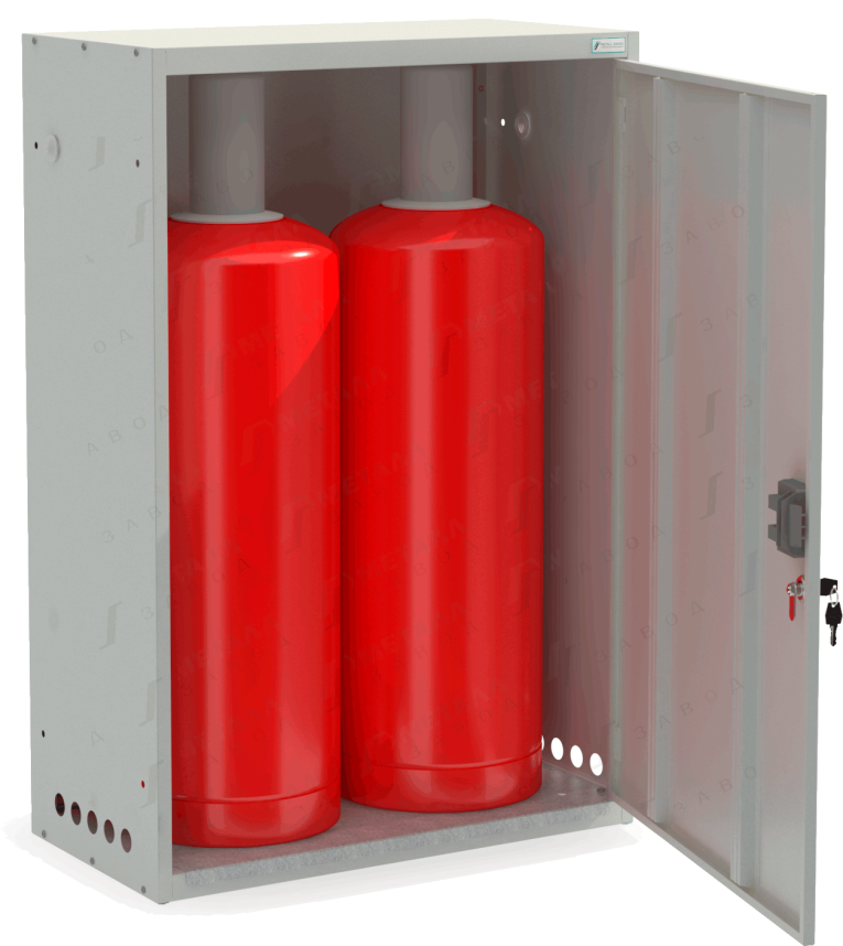 Шкаф для газовых баллонов ШГР 50-2-4 (2х50л) купить в 