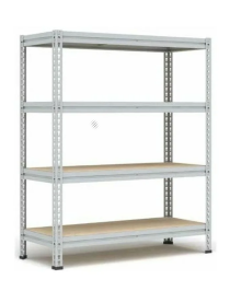 Стеллаж металлический МС-Т 2500х1510х500 4 полки Стеллаж металлический МС-Т 2500х1510х500 4 полки