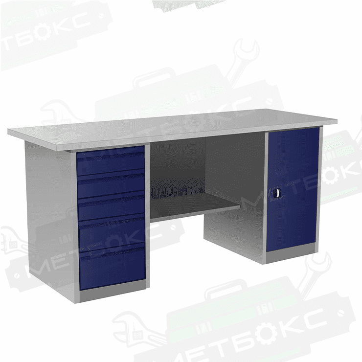 Верстак с тумбой и драйвером ВП-4/1,6 купить в Верстак с тумбой и драйвером ВП-4/1,6 купить в